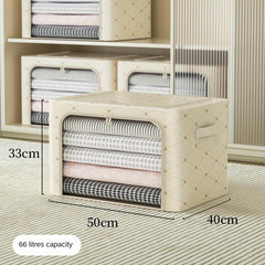 1pc Cotton Quilt Storage Bag Dustproof Organizer