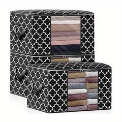Large Capacity Storage Bag With Handles Dustproof Clothes Storage Bag