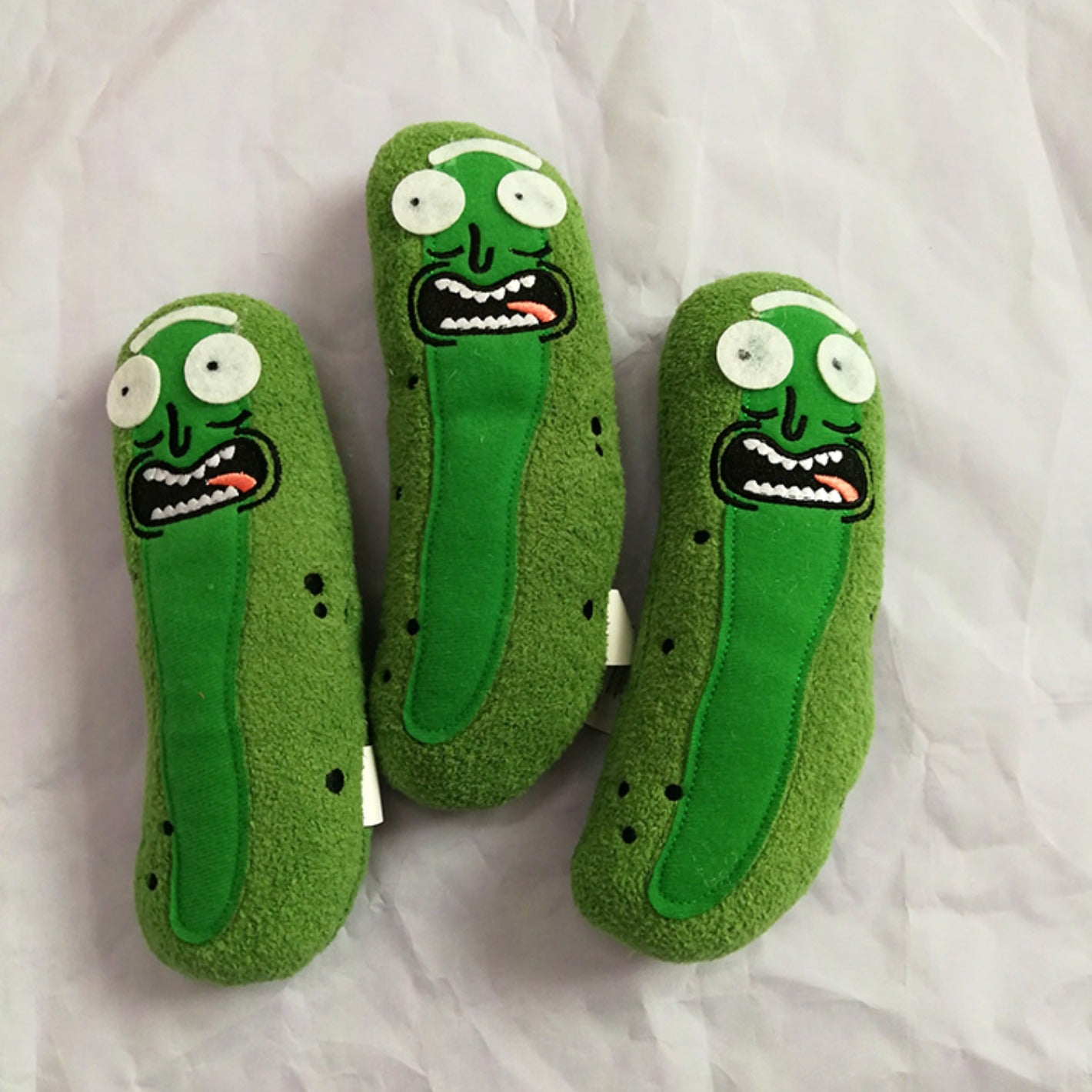 1pc Pickled Cucumber Plush Toy Rickandmorty Doll