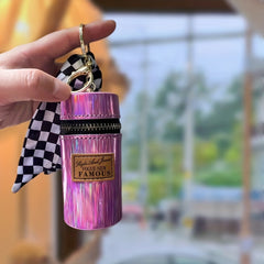 Lipstick Organizer Keychain Charm Pendant for Backpack Purse
