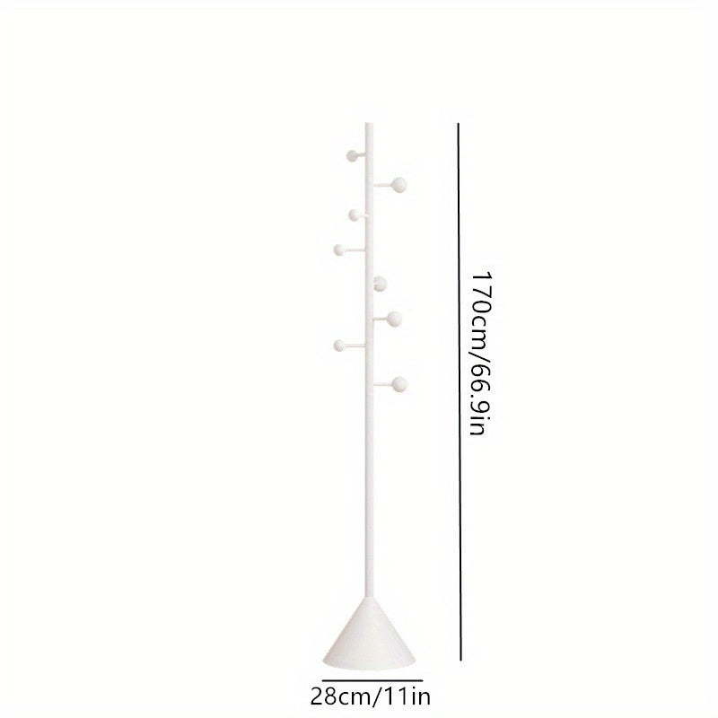 Floor Standing Hanger for Bedroom, Household Coat Hanger