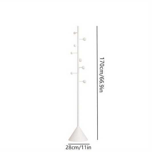 Floor Standing Hanger for Bedroom, Household Coat Hanger