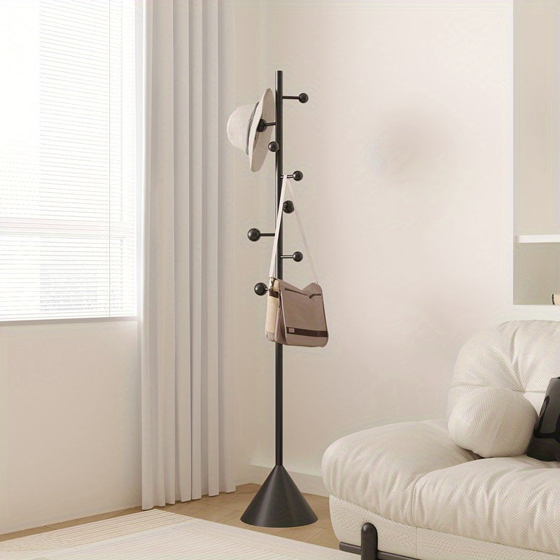 Floor Standing Hanger for Bedroom, Household Coat Hanger