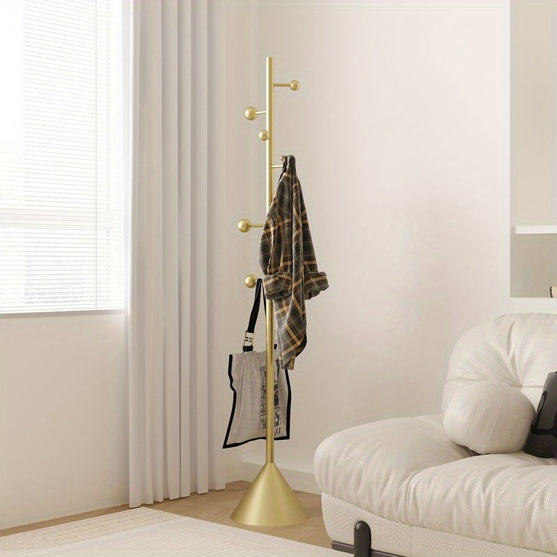 Floor Standing Hanger for Bedroom, Household Coat Hanger
