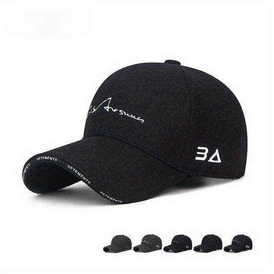 Men's Woolen Warm Baseball Cap