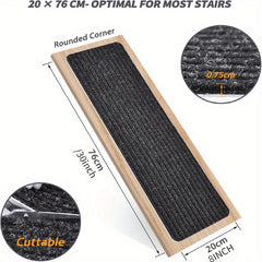 5pcs Anti-slip Stair Treads Indoor Durable Safe Elderly Pets Adhesive