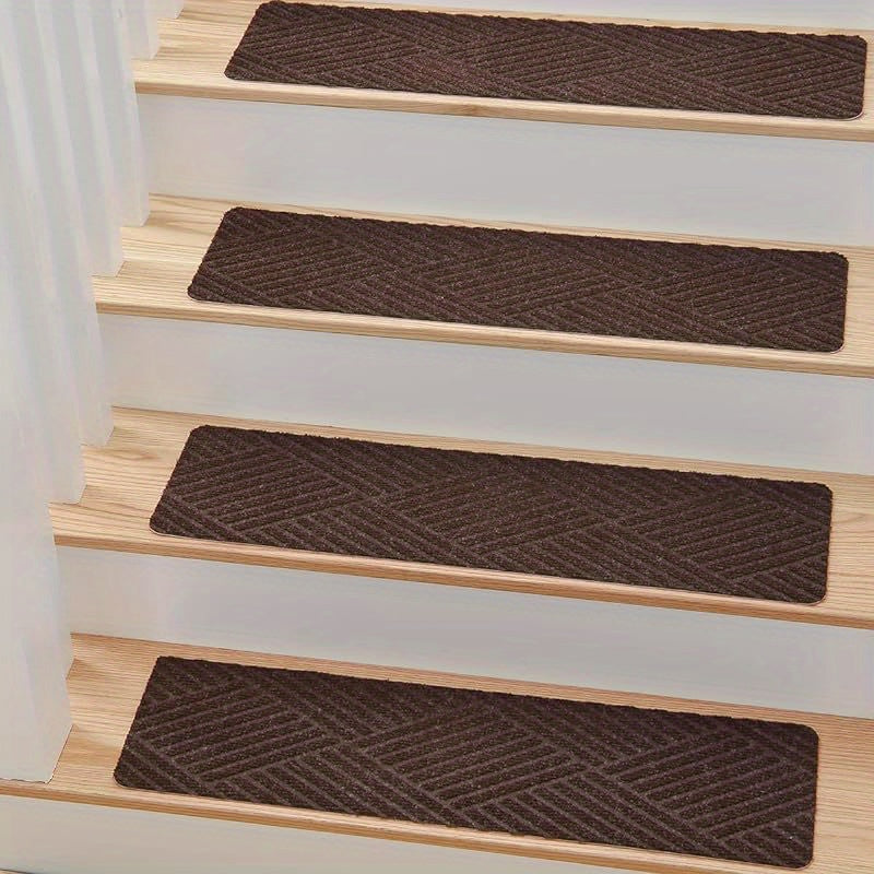 5pcs Anti-slip Stair Treads Indoor Durable Safe Elderly Pets Adhesive