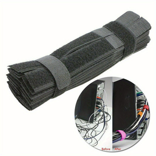5pcs Fishing Rod Tie Strap Tackle Wrap Band Pole Holder Fastener