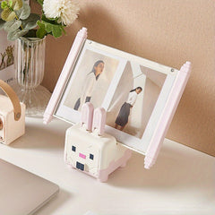 Adjustable Little Rabbit Mobile Phone Holder Desktop Storage Box