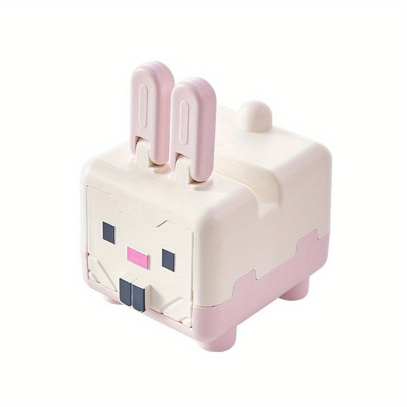 Adjustable Little Rabbit Mobile Phone Holder Desktop Storage Box