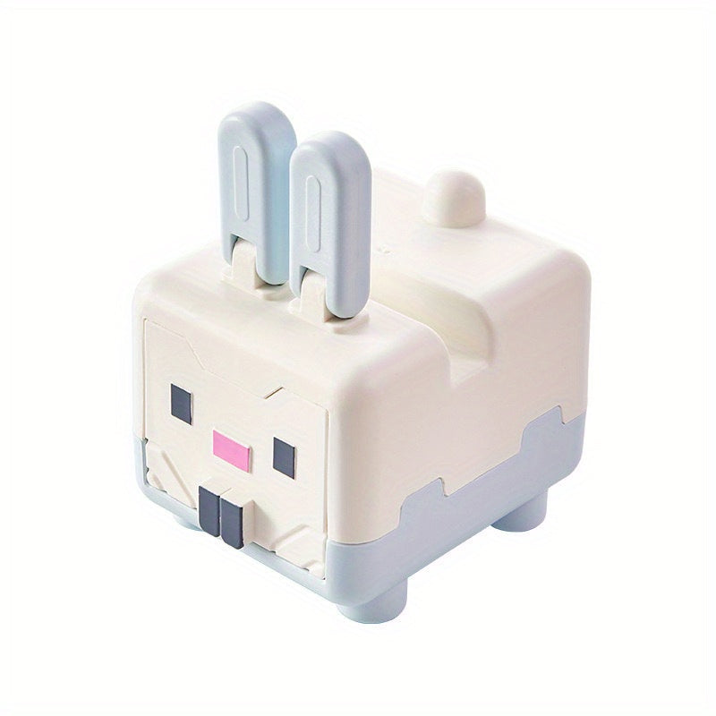 Adjustable Little Rabbit Mobile Phone Holder Desktop Storage Box