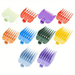 8/10pcs Hair Clipper Limit Combs Attachment Set - Universal Accessories