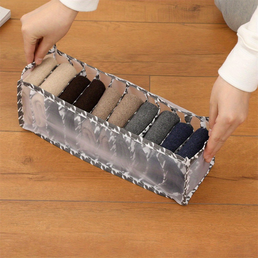 1pc Wardrobe Layered Drawers Clothing Storage Box