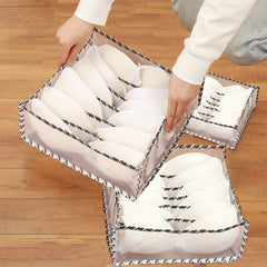 Mesh Clothes Storage Box Organizer for Wardrobe