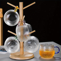 Wooden Cup Holder Tree Household Creative Glass Cup Tea Cup Holder