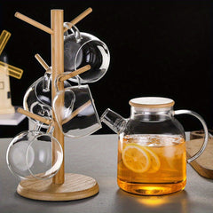 Wooden Cup Holder Tree Household Creative Glass Cup Tea Cup Holder