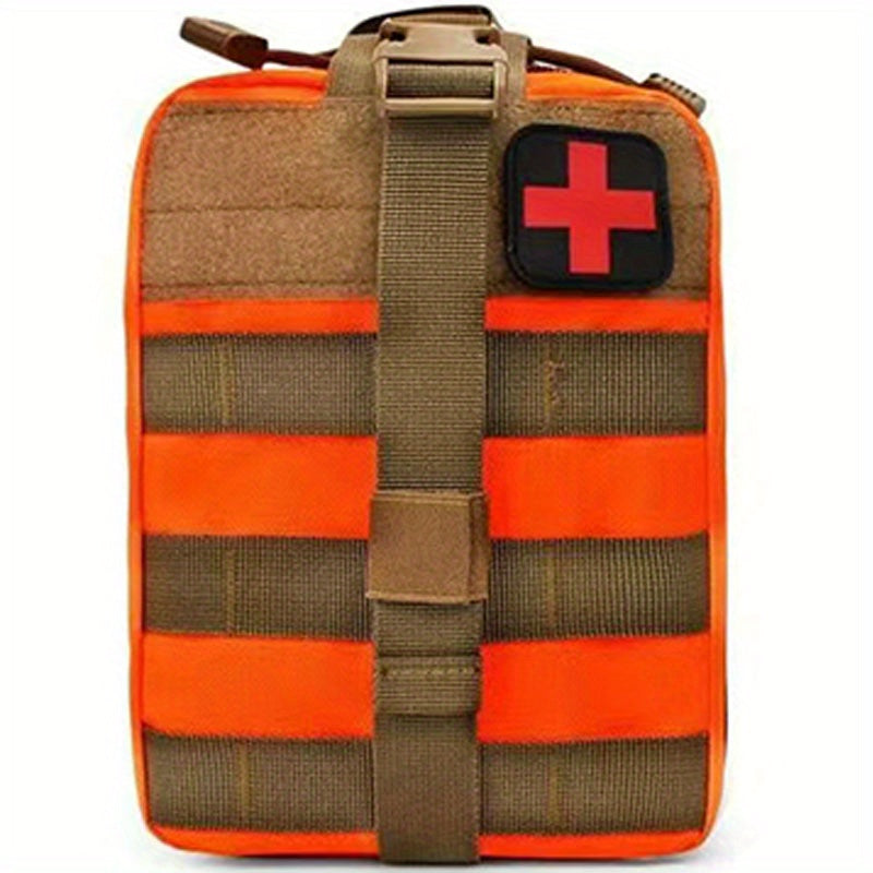 Outdoor Red Cross Hook Loop Patch Medical Armband