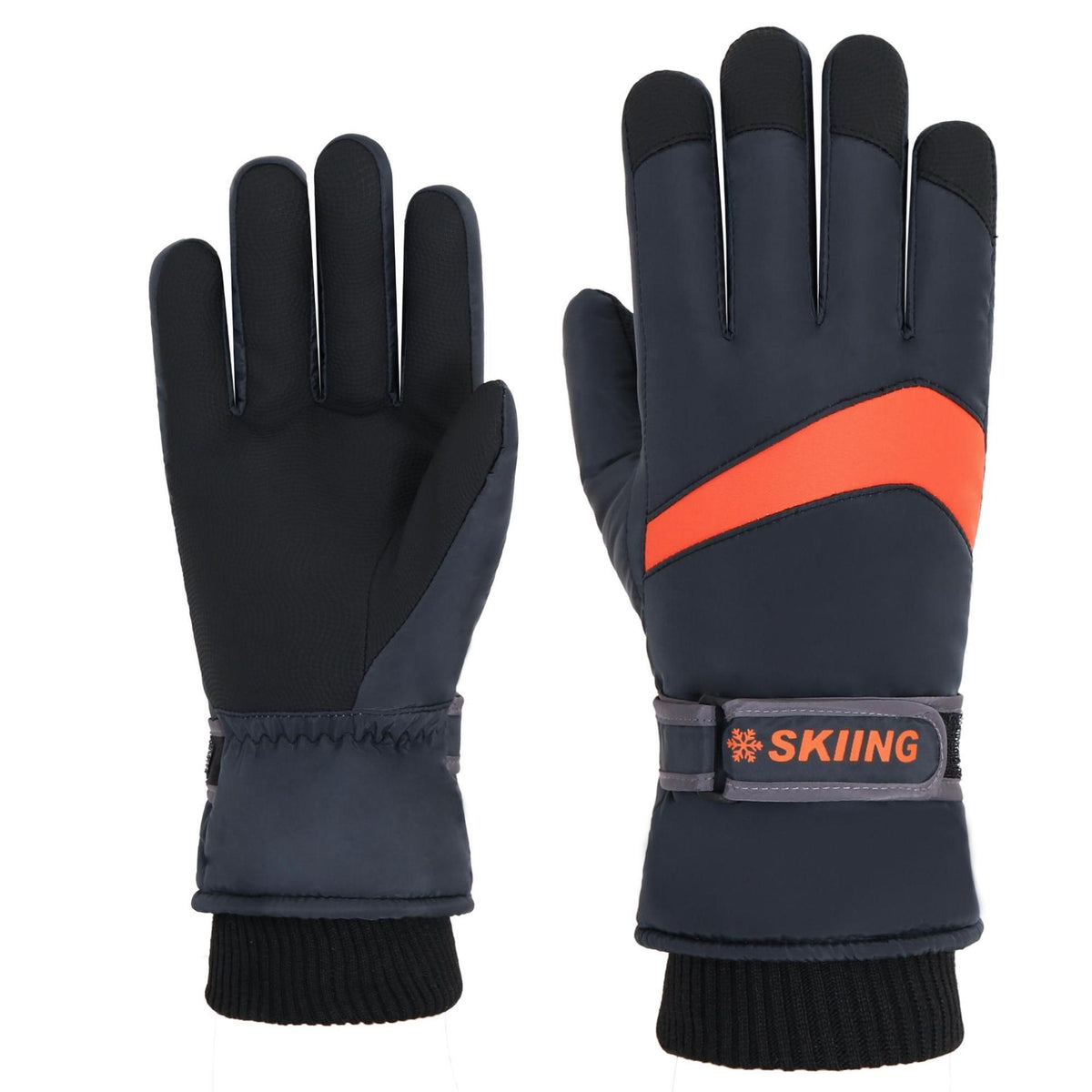 Men's Winter Ski Gloves Warm Touch Screen Outdoor Riding Mountaineering