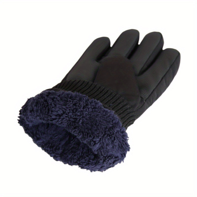 Men's Winter Ski Gloves Warm Touch Screen Outdoor Riding Mountaineering