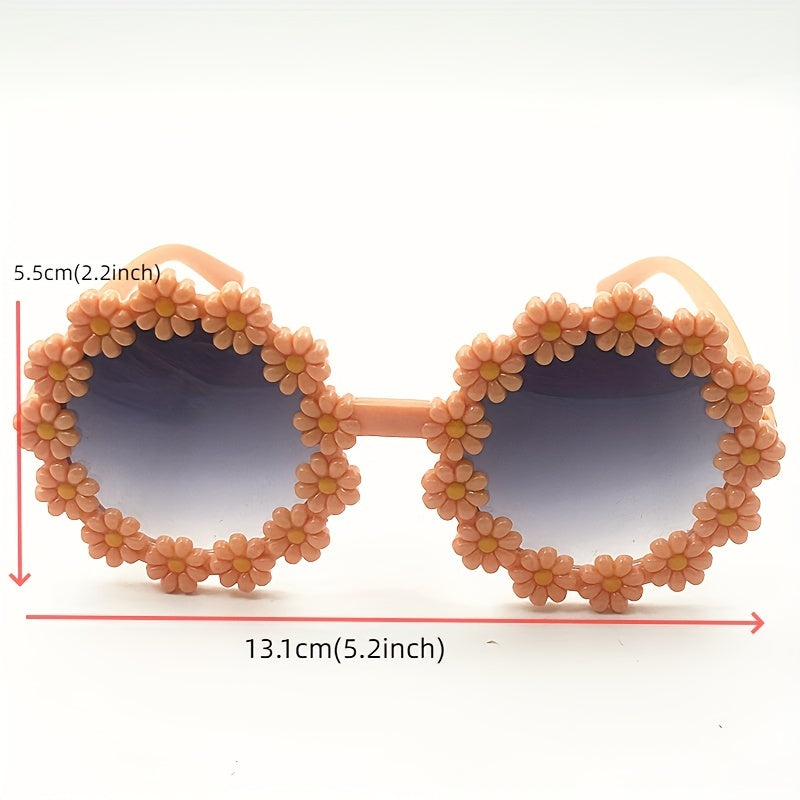 Fashionable Sunshade Wreath Sunglasses For Girls