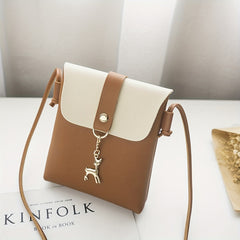Deer Pendant Shoulder Bag - Girls Accessories for Holiday Gift