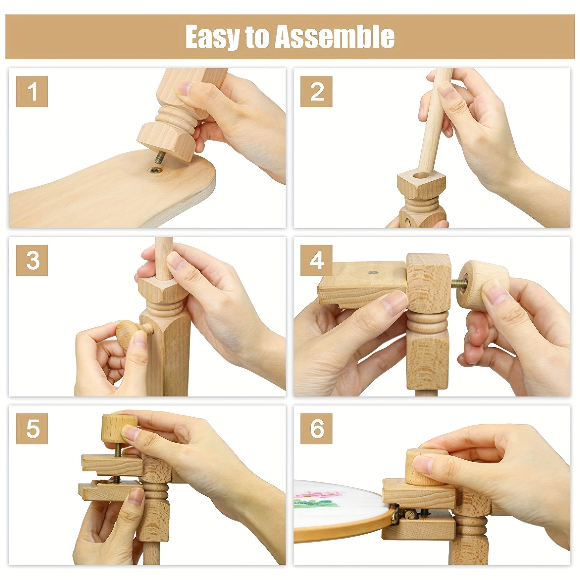 Adjustable Embroidery Bracket Cross Stitch Hands Fixture