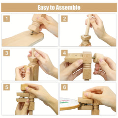 Adjustable Embroidery Bracket Cross Stitch Hands Fixture