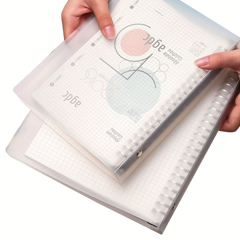 A5 Detachable Transparent Cover Loose-leaf Notebook Binder