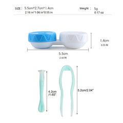OOLVS Portable Lens Case Tool Set for Lens Storage - Left Right Eyes