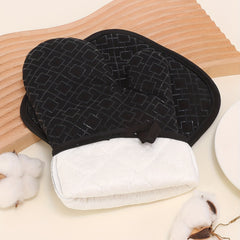 2 Colorful Printed Cotton Oven Mitts, Heat Resistant & Non Slip Grip