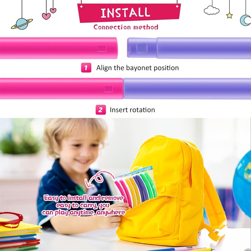 Adjustable Weight Plastic Hoops for Kids Sports Exercise