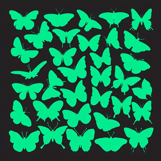 Glow In The Dark Butterfly Wall Stickers for Girls' Room