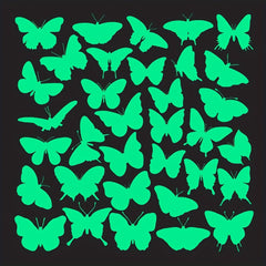 Glow In The Dark Butterfly Wall Stickers for Girls' Room