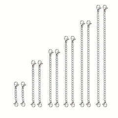 Stainless Steel Necklace Extender 5.08cm 7 10 15 For DIY Jewelry Making