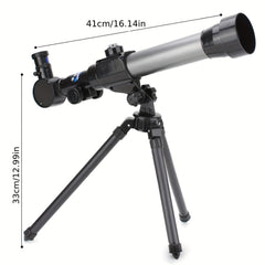 Retractable Telescope with Rotatable Bracket & Compass