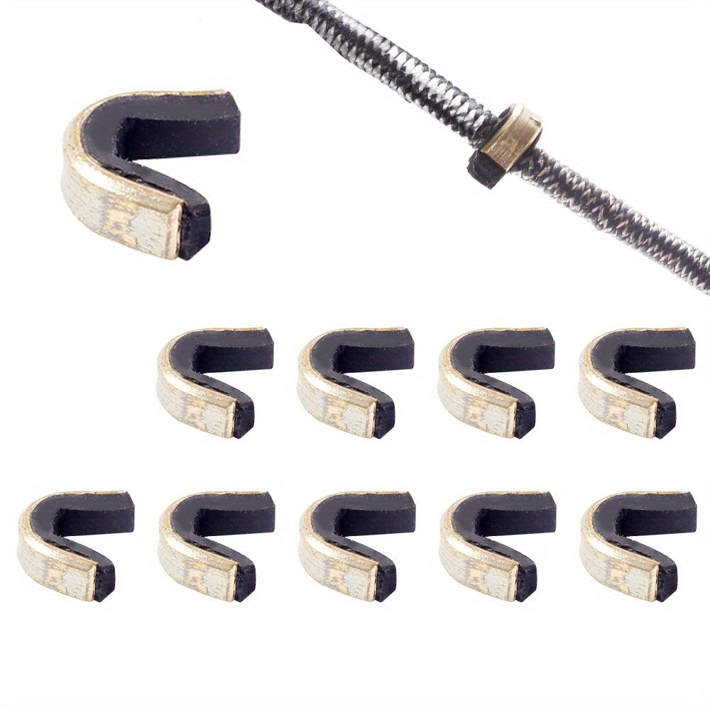 10pcs Archery Nock Points String Clip for Bowstring Placement