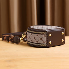 Stylish Vintage Pattern Handbag Faux Leather Shoulder Bag