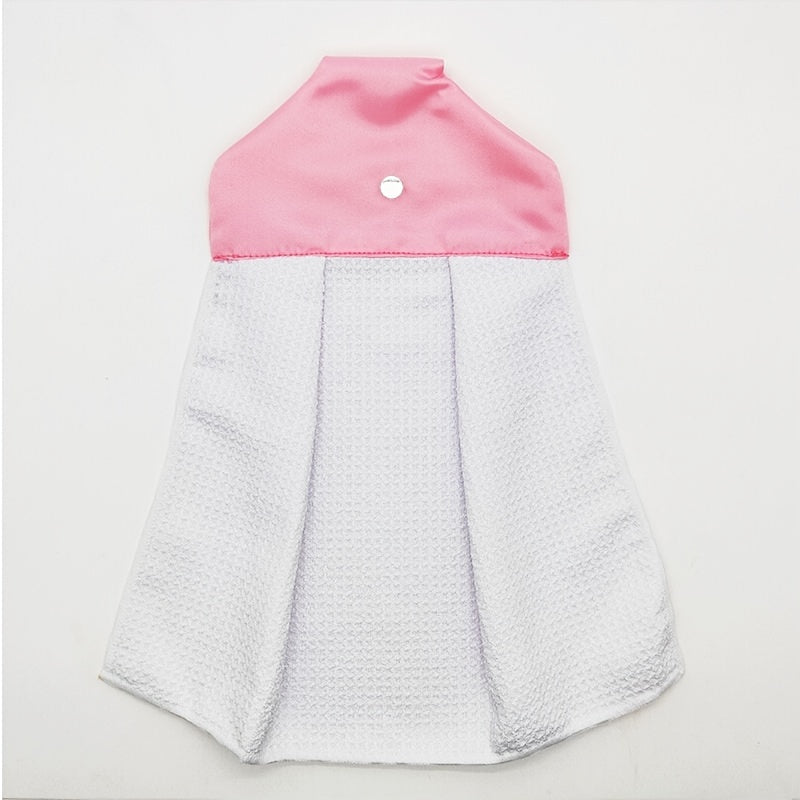 Sublimation Blank Towels Handkerchief Dress Shape Kitchen Towels