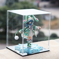 Transparent Acrylic Collectible Display Box Dustproof Storage