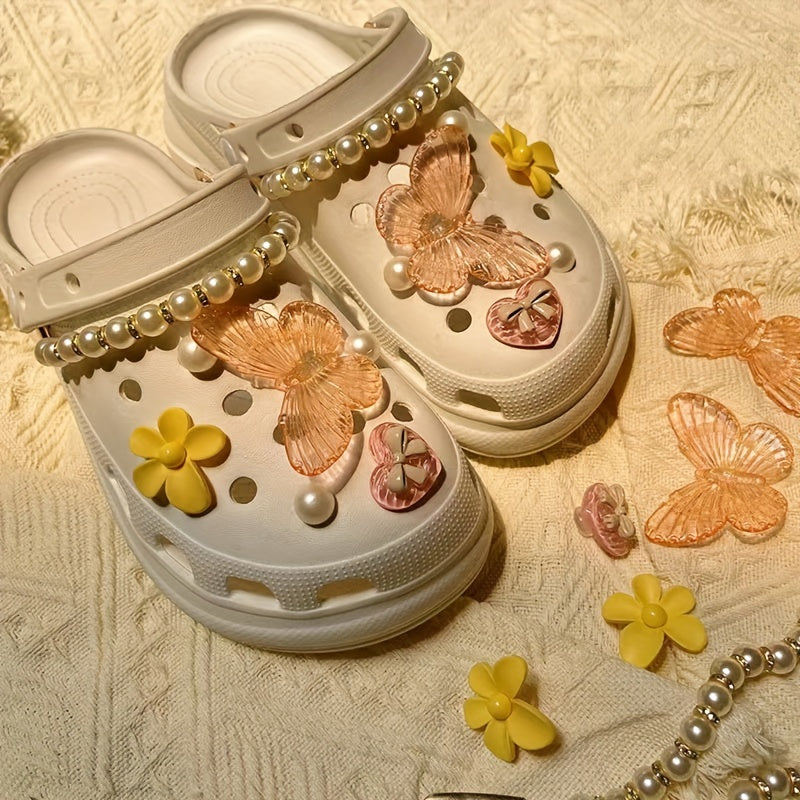 Butterfly Shoe Buckles Garden Shoes Decoration DIY Accessories