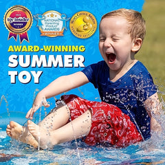 3-in-1 Kids' Splash Pad Wading Pool 172 cm Outdoor Water Toy