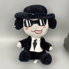 Forsaken Chance Plus Plush Toy - Cartoon Plushie with Hat & Glasses