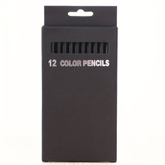 12pcs Wooden Art Drawing Pencils Set School Stationery Supplies