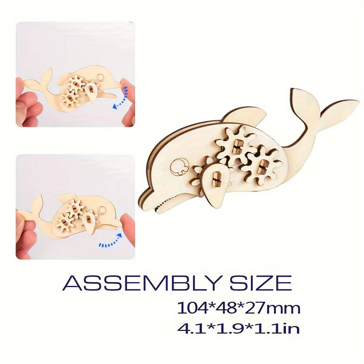 Adult 3D Wooden Animal Puzzles - Educational STEM Craft