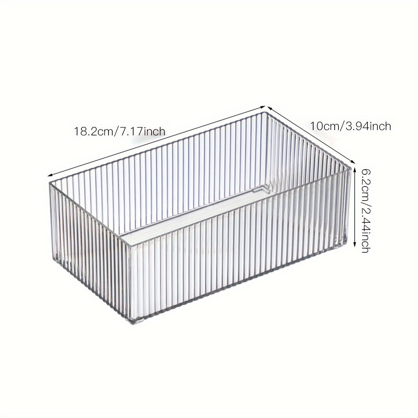 Transparent Storage Box Home Decor Kitchen Bathroom Bedroom