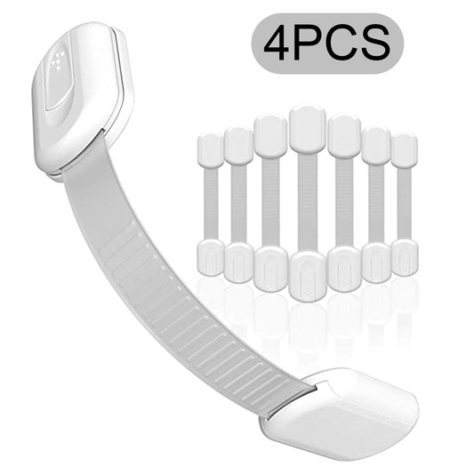 4pcs Baby & Children Locks Secure Drawer Refrigerator Cabinet