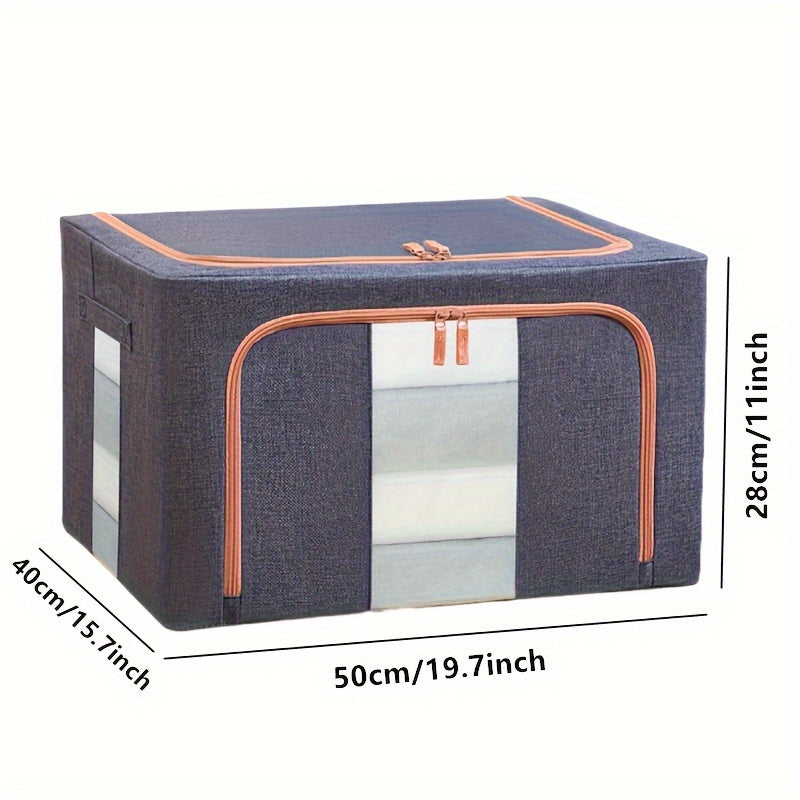 2pcs 55L Storage Box Home Decor Kitchen Bathroom Bedroom Decor