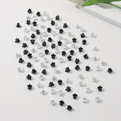 100pcs Mini Star Shaped Hair Claw for Women Girls Hair Clip
