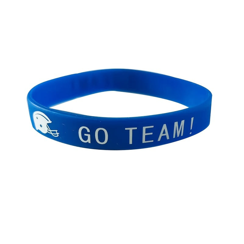 Letter & Ball Shaped Silicone Bracelet Wristband