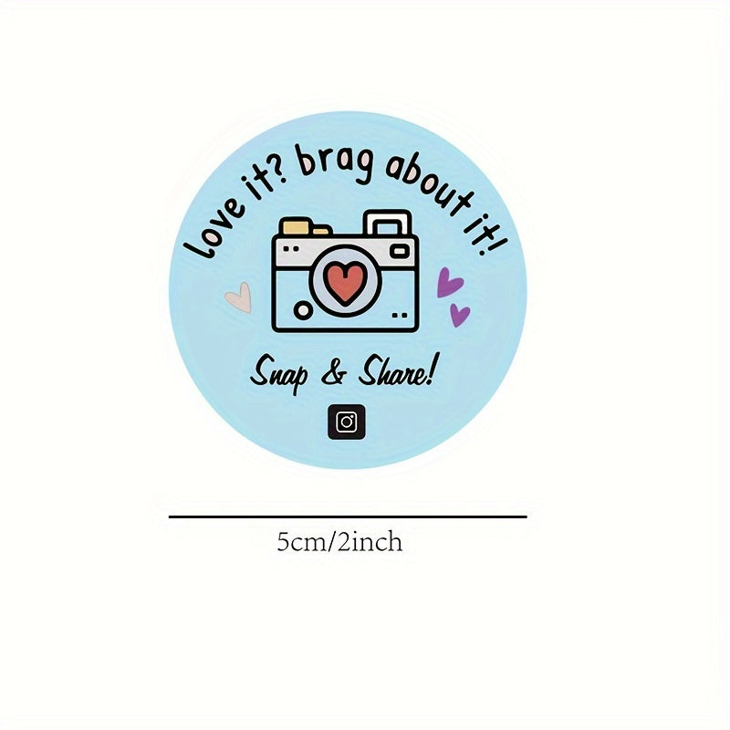 60PCS Retro Camera Stickers - Adorable and Perfect for Small Businesses